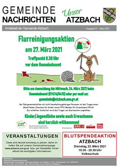 GemeindeNachrichten 1/2021