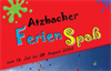 Atzbacher Ferienspaß 2020